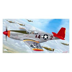 "Red Tail by Request" P-51C Mustang Print